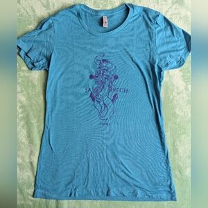 Salty B*tch Mermaid Anchor Tee Women's Large